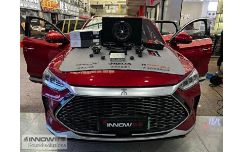 欢乐常在 比亚迪宋汽车音响改装意大利TEC CU 6.2两分频