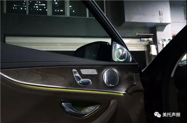 让你黑夜中不寂寞,车改坊武汉歌德店改装奔驰E300