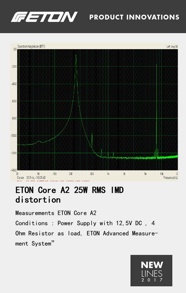 德国ETON 旗舰功放 CORE A2功放即将全球首发