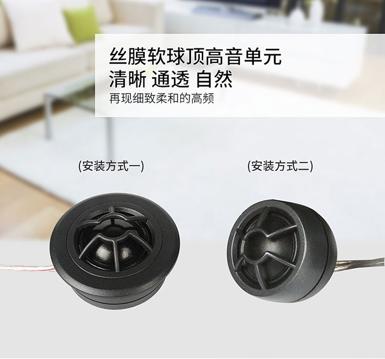 美国BKELL霸克LU6.2两分频套装喇叭