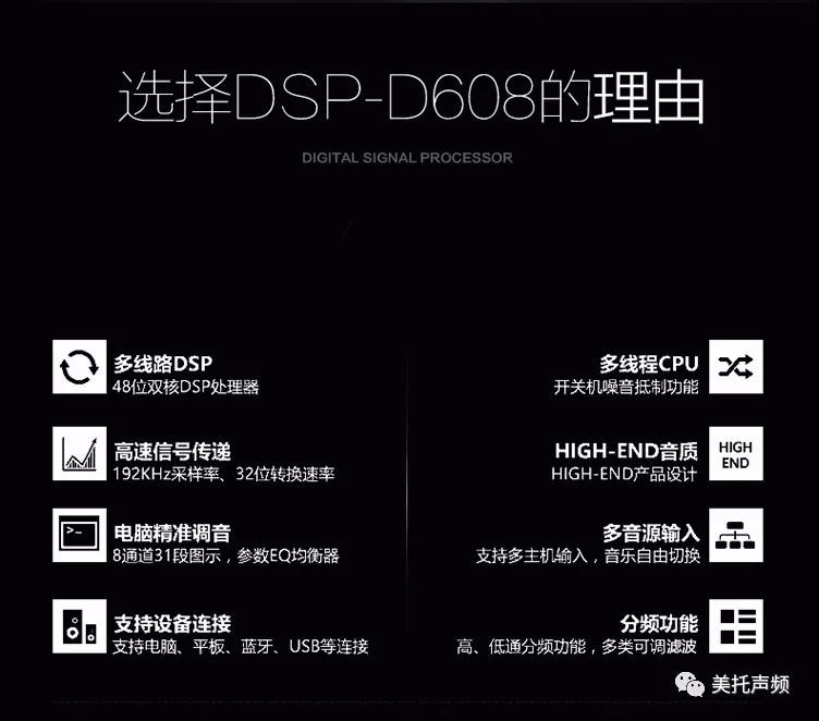 美国BKELL DSP-D608专业级汽车音频处理器正式发售