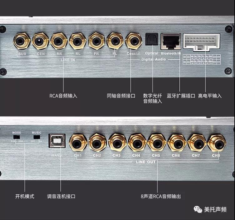 美国BKELL DSP-D608专业级汽车音频处理器正式发售