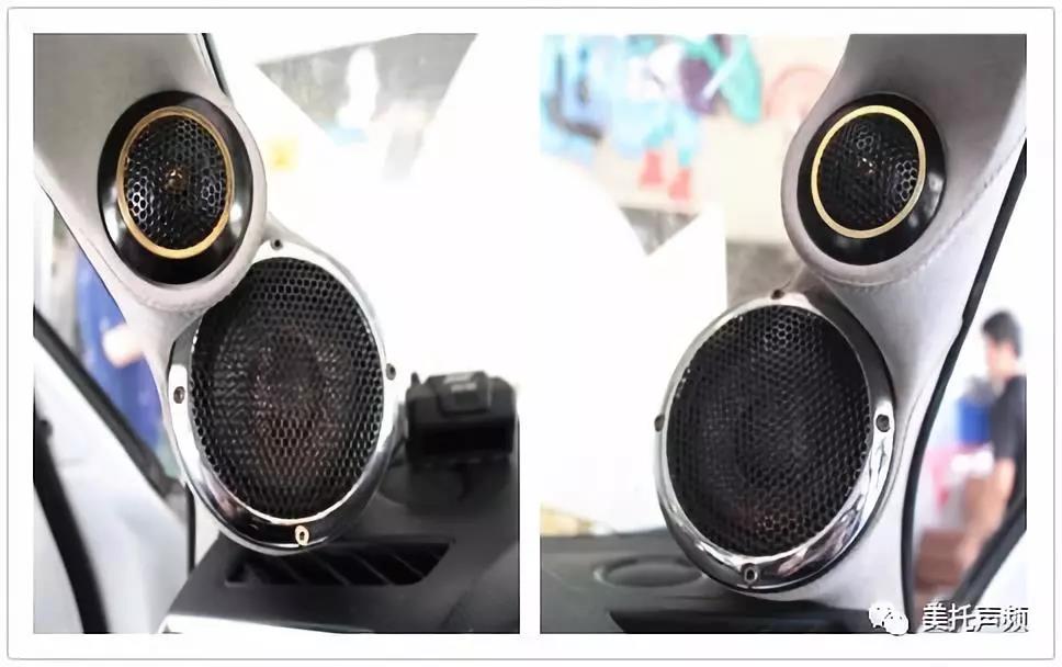 两台PS8，30W重金打造-车改坊武汉店为奥迪Q5音响升级美国Hybrid Audio