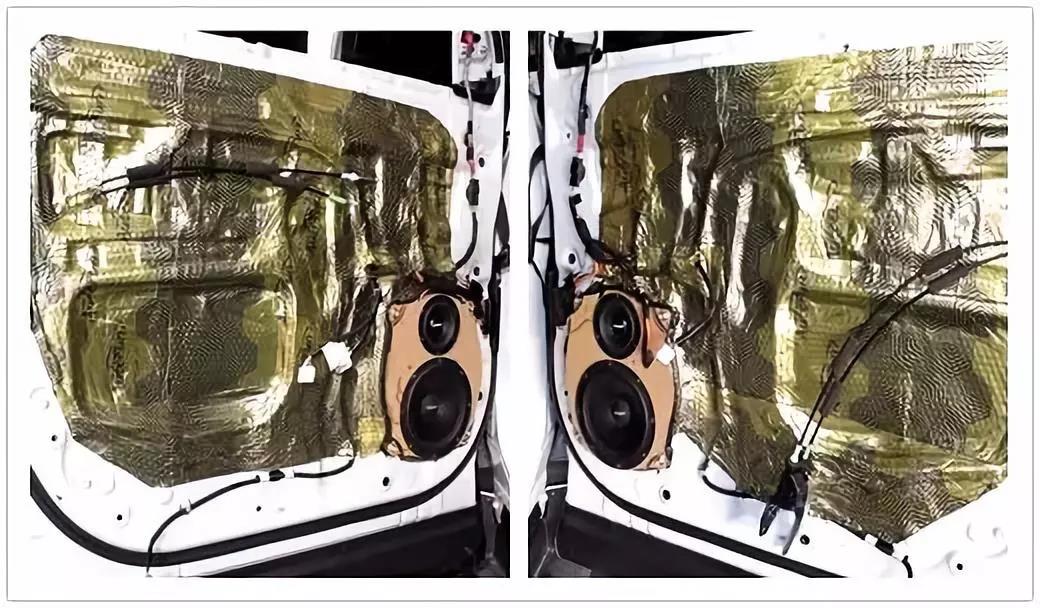 伊顿POW三分频撞见霸克同轴,真的很享受-车改坊武汉店为丰田汉兰达汽车音响升级