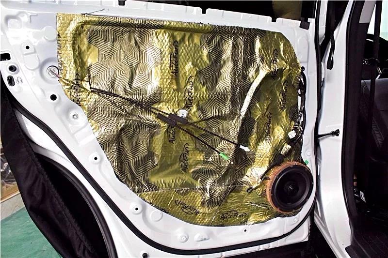 伊顿POW三分频撞见霸克同轴,真的很享受-车改坊武汉店为丰田汉兰达汽车音响升级