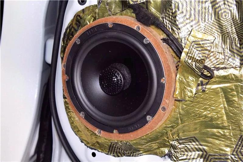 伊顿POW三分频撞见霸克同轴,真的很享受-车改坊武汉店为丰田汉兰达汽车音响升级