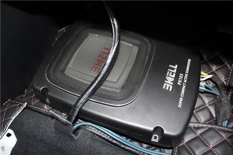 伊顿POW三分频撞见霸克同轴,真的很享受-车改坊武汉店为丰田汉兰达汽车音响升级