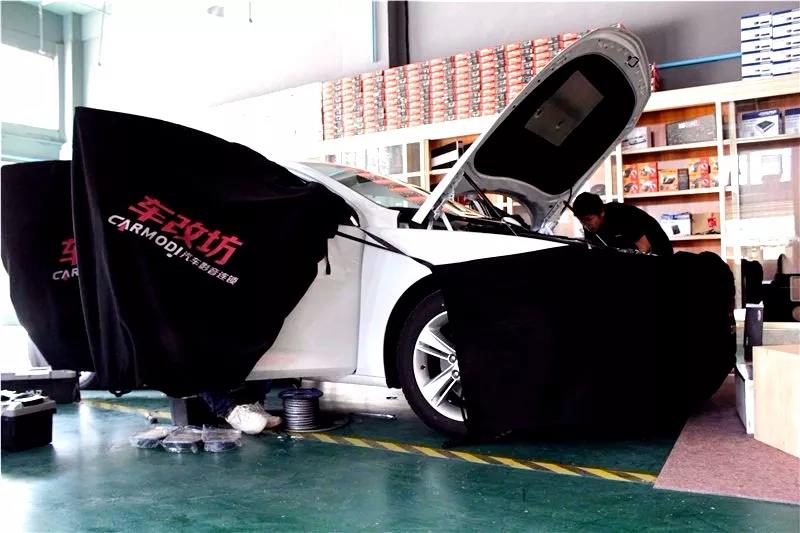 音乐,聆听生活之美 -车改坊武汉店为别克君威汽车音响升级德国ETON