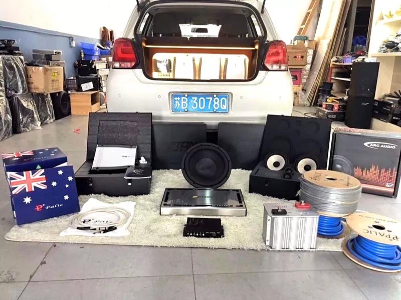 40W重金打造-车改坊常熟店大众polo汽车音响升级德国伊顿CORE系列