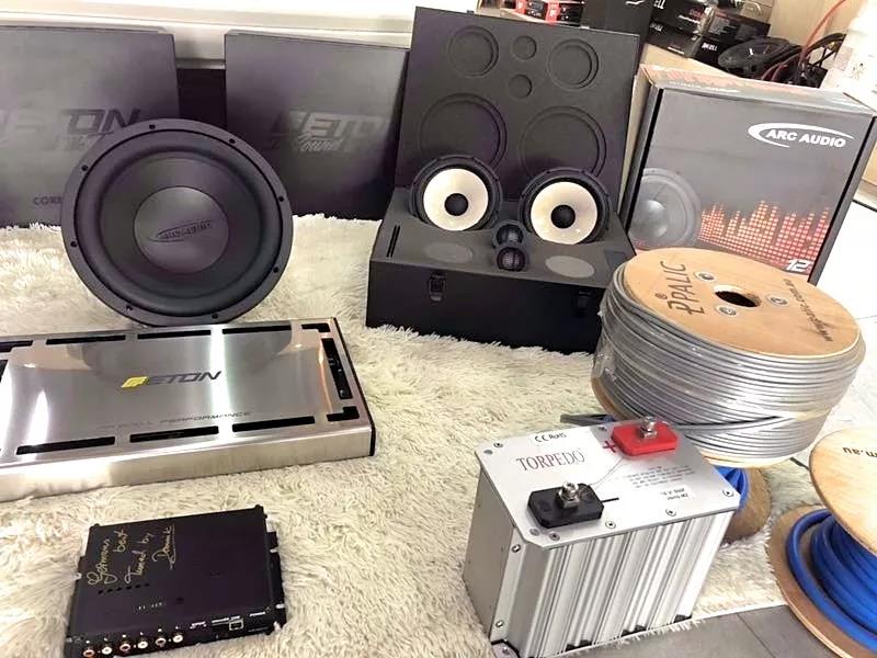 40W重金打造-车改坊常熟店大众polo汽车音响升级德国伊顿CORE系列