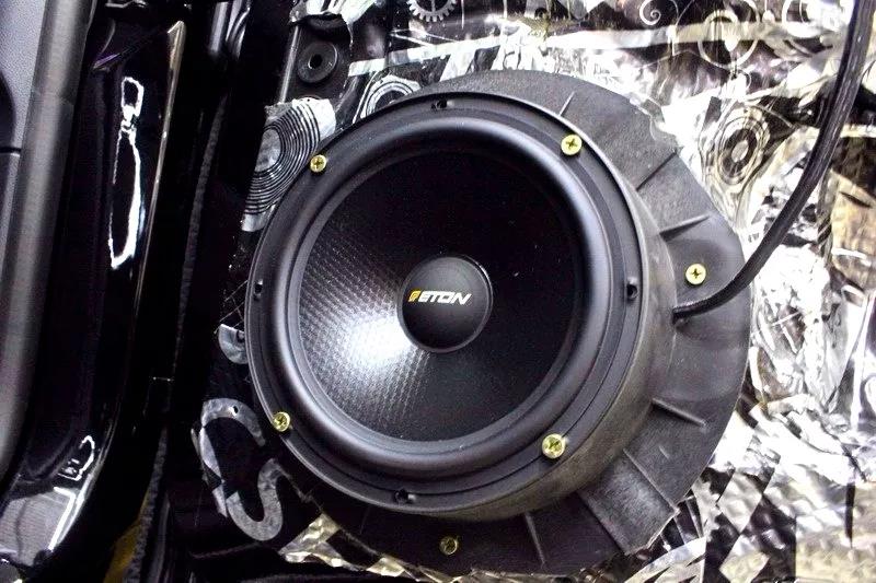 这么一改,动人旋律嗨起来!-上海音豪大众途锐汽车音响升级德国伊顿