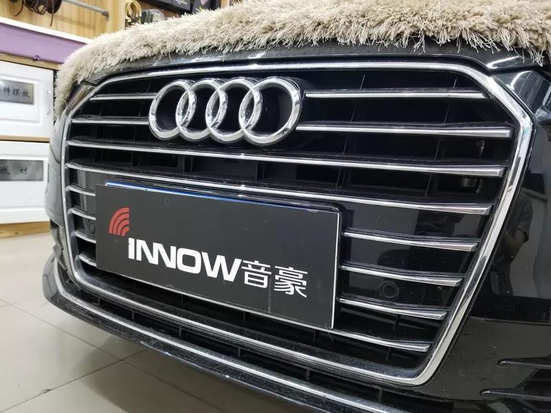 上海音豪奥迪A6汽车音响改装德国伊顿三分频,好听乐享不停!