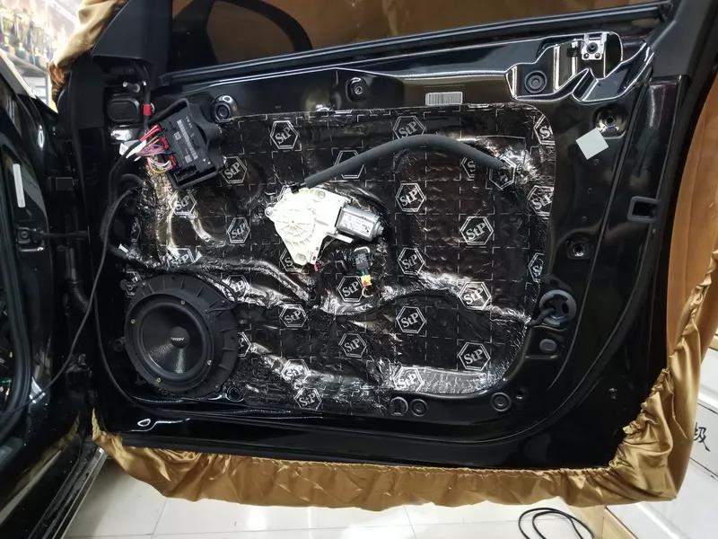 上海音豪奥迪A6汽车音响改装德国伊顿三分频,好听乐享不停!