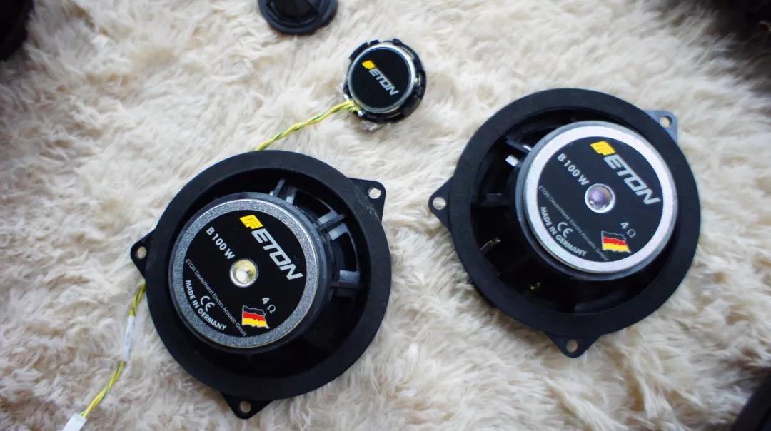 轻松改，满意听-车改坊广州声扬店宝马5系汽车音响无损升级ETON宝马专车专用