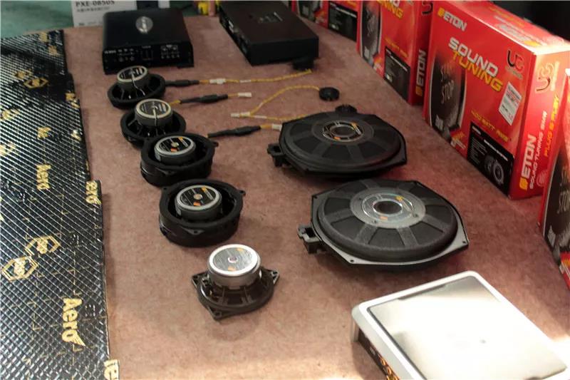 原位换装更般配 !-车改坊武汉店宝马X5汽车音响升级ETON宝马专车专用