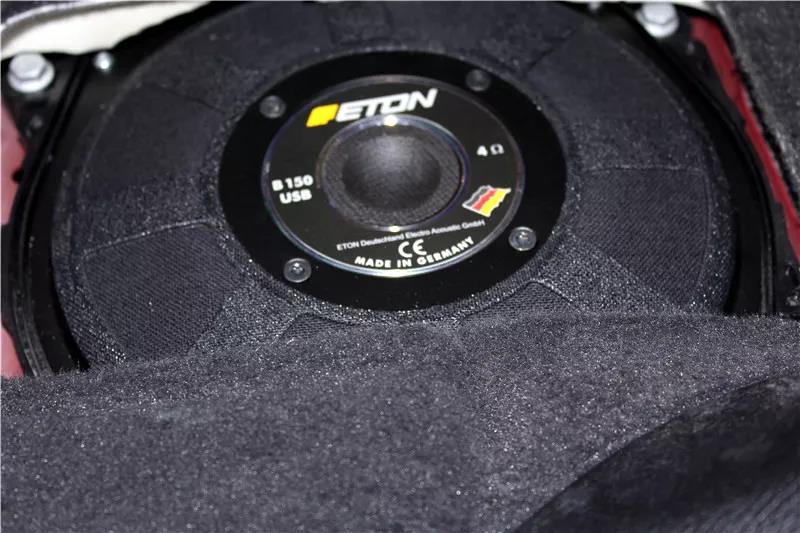 原位换装更般配 !-车改坊武汉店宝马X5汽车音响升级ETON宝马专车专用