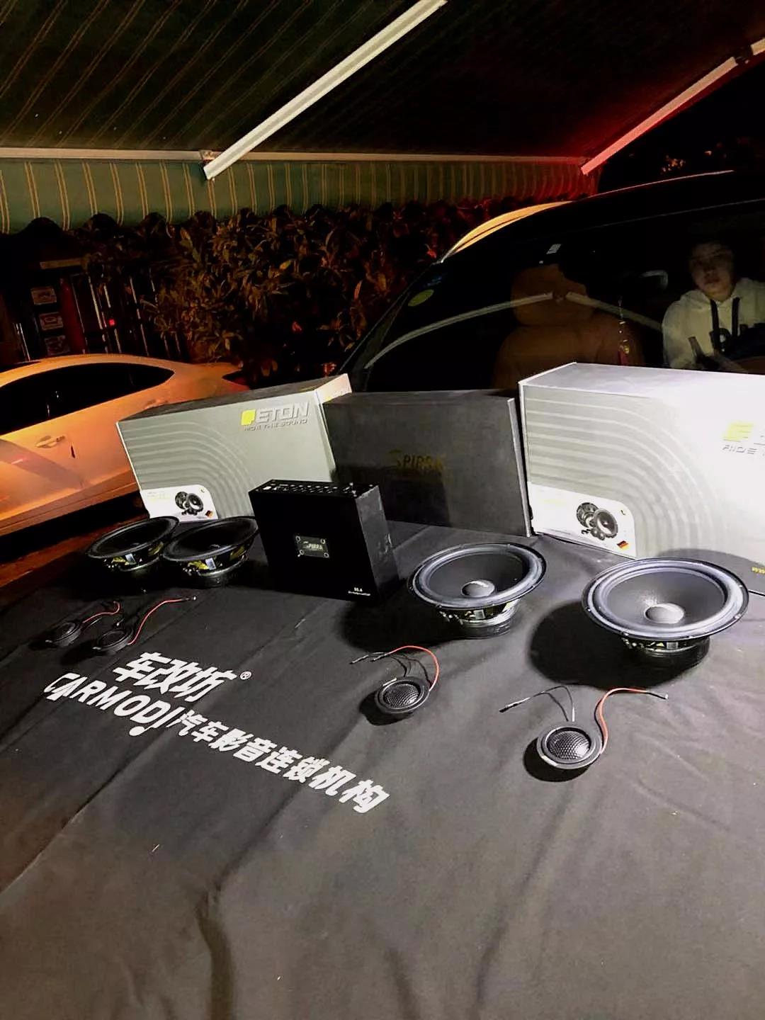 原来豪车音响也弱!-车改坊义乌店玛莎拉蒂汽车音响升级德国ETON