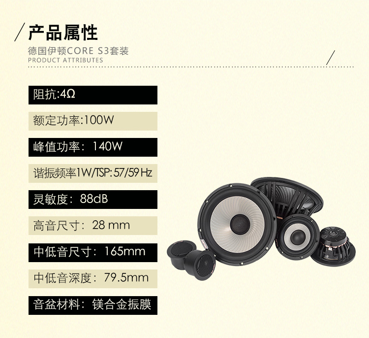 ETON CORE S3 旗艦三分頻