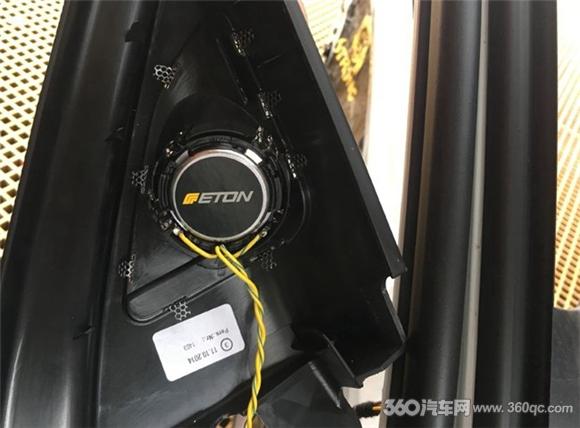 宝马320改装德国ETON汽车音响 专车专用三分频无损升级