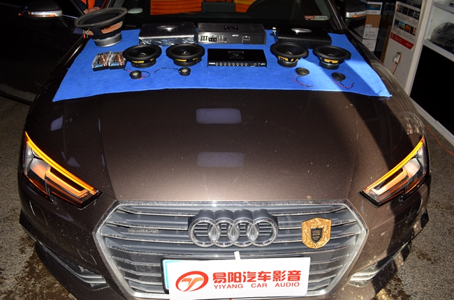 动手点个赞 沈阳易阳奥迪A4L改装ETON和TEC音响