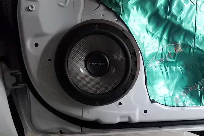 丰田雷凌无损换装意大利TEC 入门级系列MY6K两分频汽车音响，音乐的层次感出来了