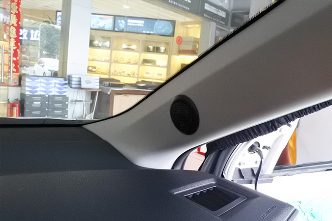 丰田雷凌无损换装意大利TEC 入门级系列MY6K两分频汽车音响，音乐的层次感出来了