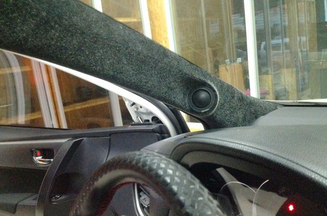 莫失莫忘 唐山乐畅丰田雷凌改装ETON和霸克音响