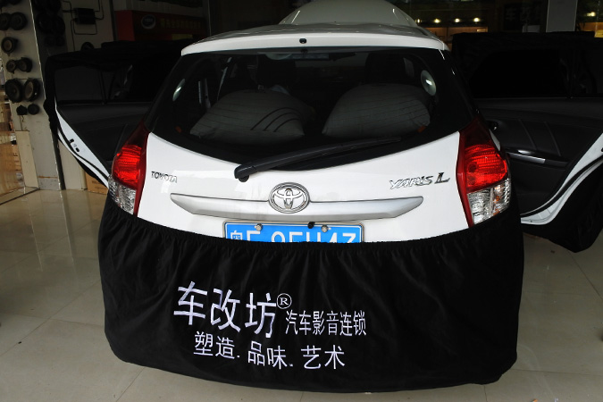 丰田致炫无损换装意大利TEC MY6K两分频套装喇叭+霸克CX650同轴喇叭