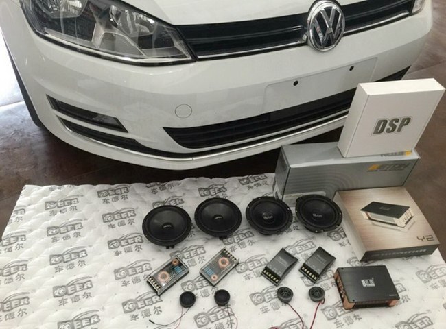 有车了还单身？上海音豪大众高尔夫7改装ETON和