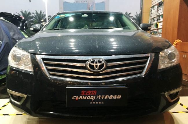 传说中的音乐 车改坊汽车影音连锁丰田凯美瑞改