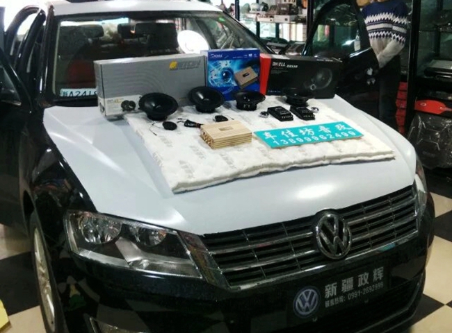 不一样的音韵 新疆车佳坊大众朗逸改装ETON、霸克