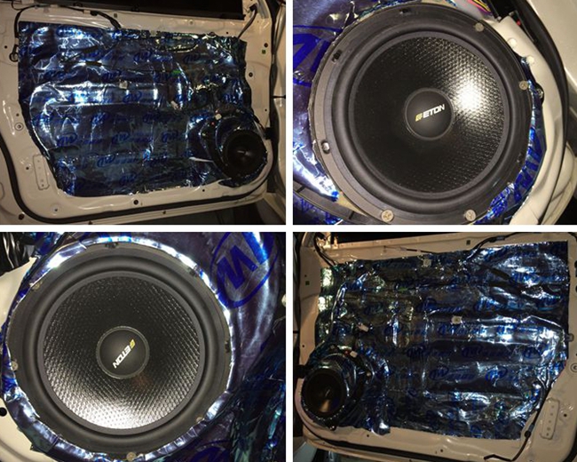 给音响生命 郑州卡卡丰田普拉多改装德国ETON汽车