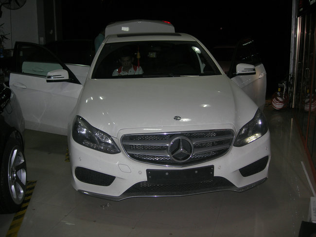 一锤定音 番禺黄艳汽车影音馆奔驰E260改装TEC和