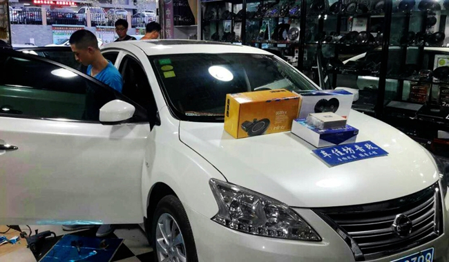 音韵十足 新疆车佳坊尼桑轩逸改装斯派朗（魔音