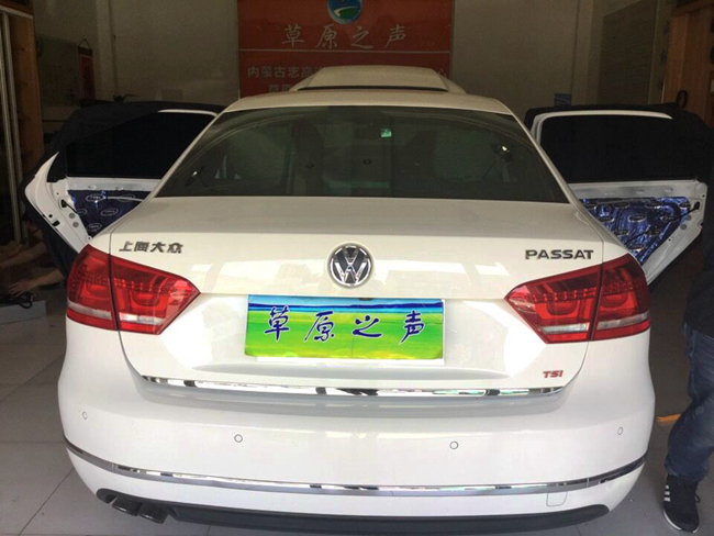 小境界大气势 呼市志高大众帕萨特改装ETON和霸克