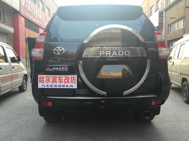 音乐随身享 车改坊哈尔滨店丰田霸道改装美国霸