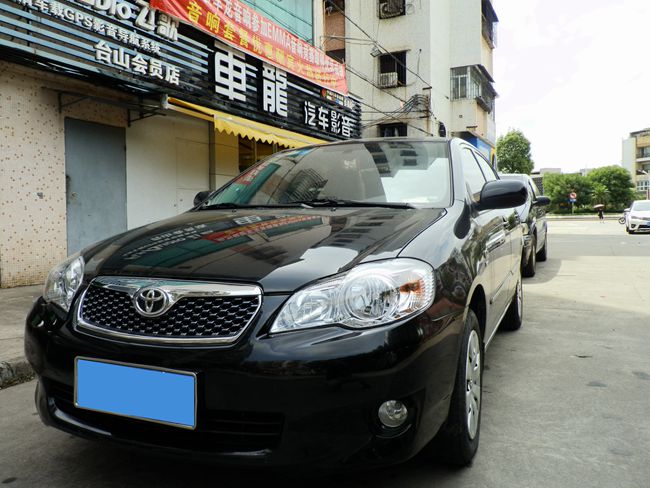 有音乐多美好 台山车龙丰田花冠改装美国霸克汽