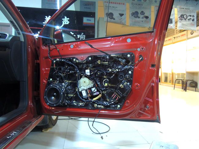 尽享气质美声 太原美声大众高尔夫6改装美国霸克