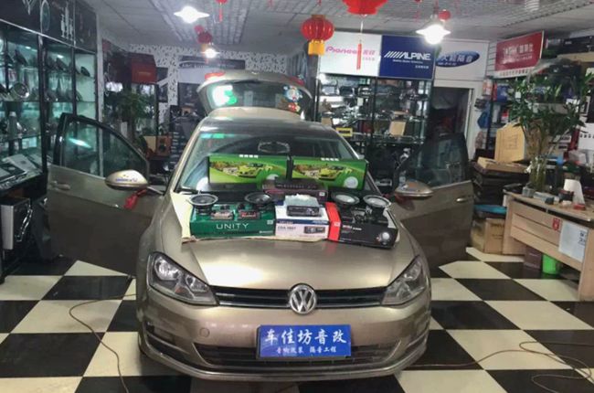 留住美好 新疆车佳坊大众高尔夫7改装Hybrid Audi