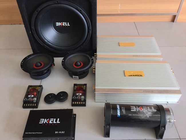 乐韵中沉醉 志高音响别克GL8改装TEC和霸克音响