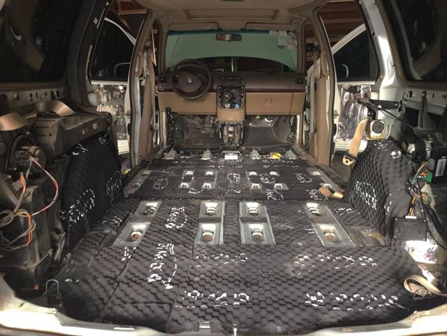 乐韵中沉醉 志高音响别克GL8改装TEC和霸克音响