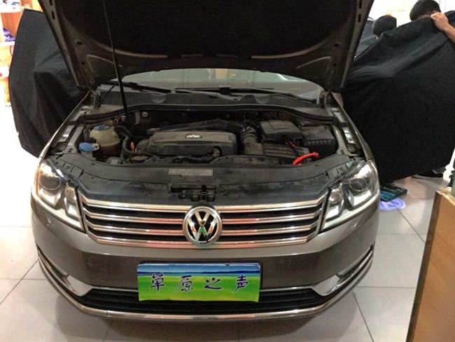 音乐无死角 呼市志高大众迈腾改装ETON和ARC音响