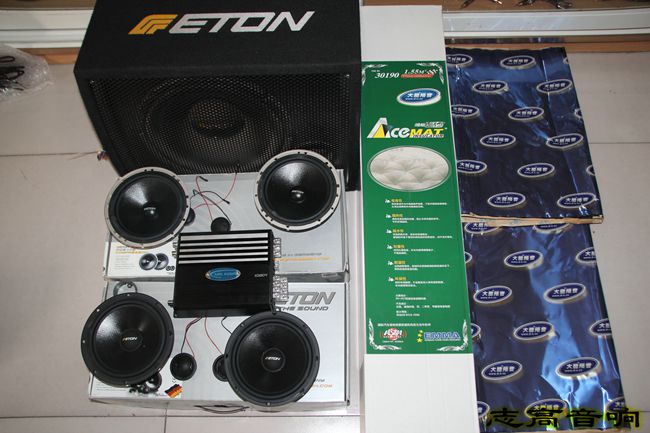 音乐无死角 呼市志高大众迈腾改装ETON和ARC音响