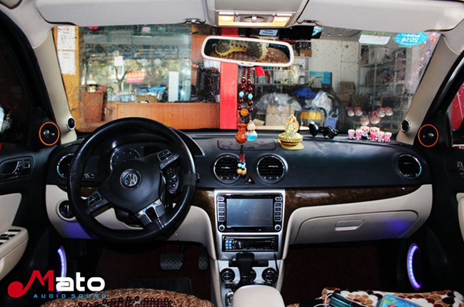 发烧无止境 龙岩天诚大众朗逸改装TEC和霸克汽车