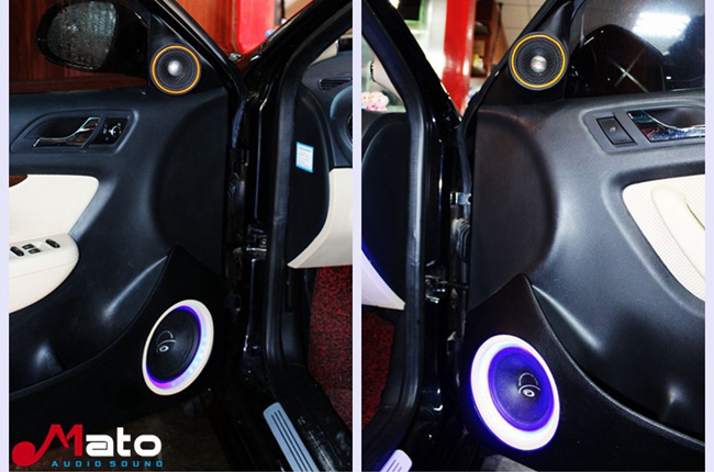 发烧无止境 龙岩天诚大众朗逸改装TEC和霸克汽车