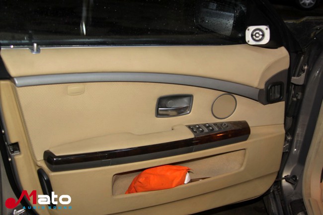 柳州丽声音乐宝马760改装德国ETON汽车音响