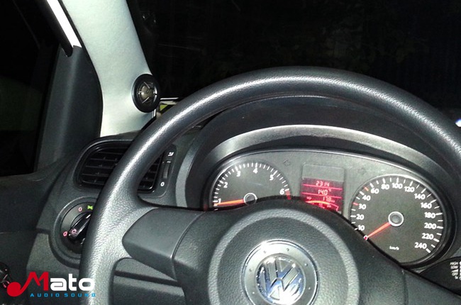 劲享超低音 龙岩天诚大众POLO改装美国霸克音响