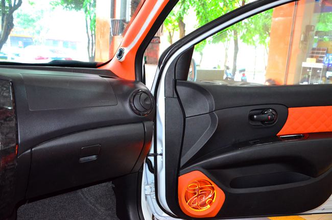 豪华战车火力全开 海口龙发日产骊威改装霸克汽