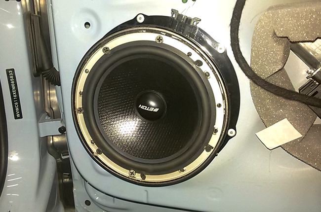 时尚简改 沈阳追日大众甲壳虫改装德国ETON音响