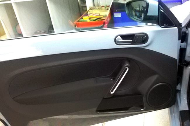 时尚简改 沈阳追日大众甲壳虫改装德国ETON音响